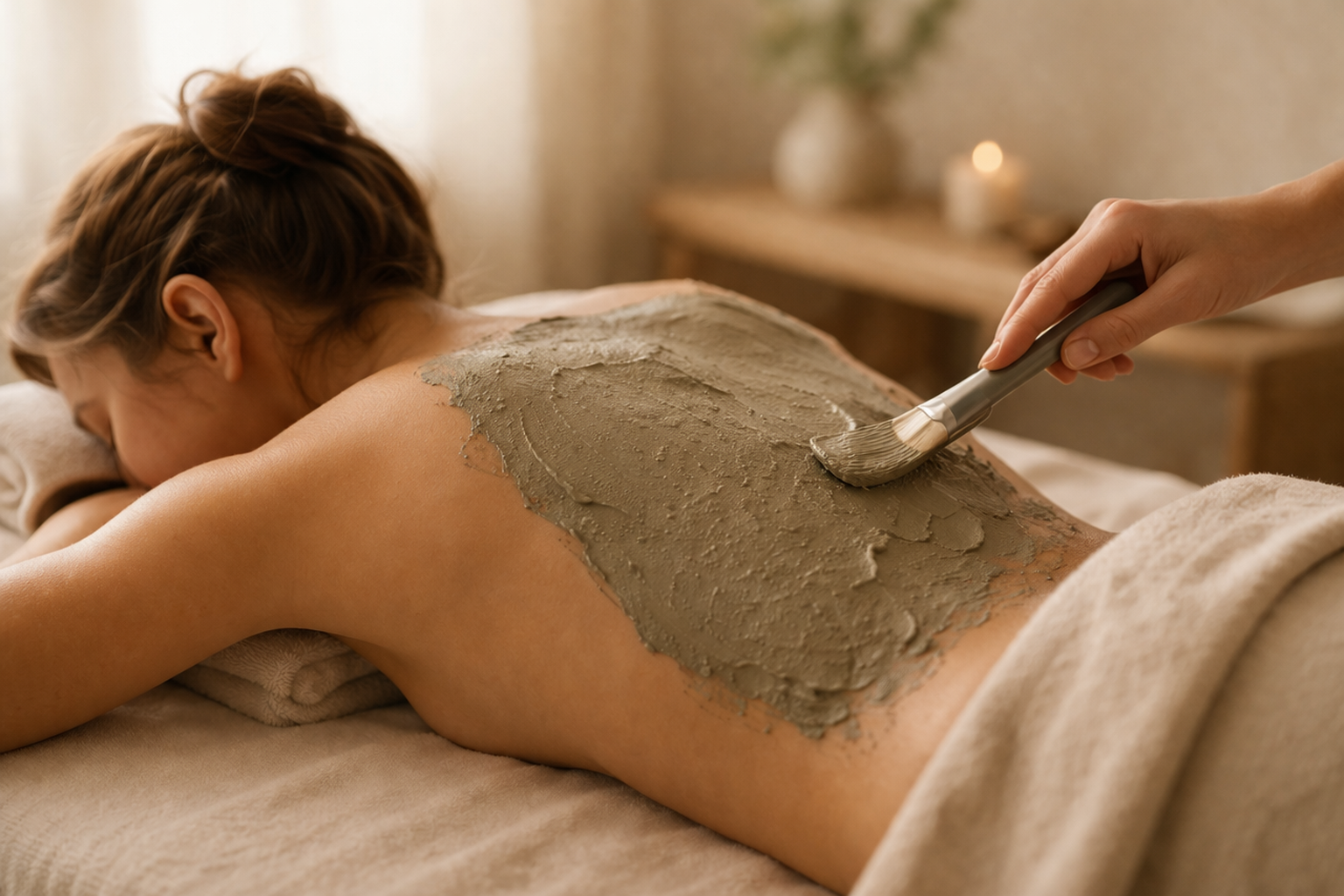 Bahenní rituál pro uvolnění zad